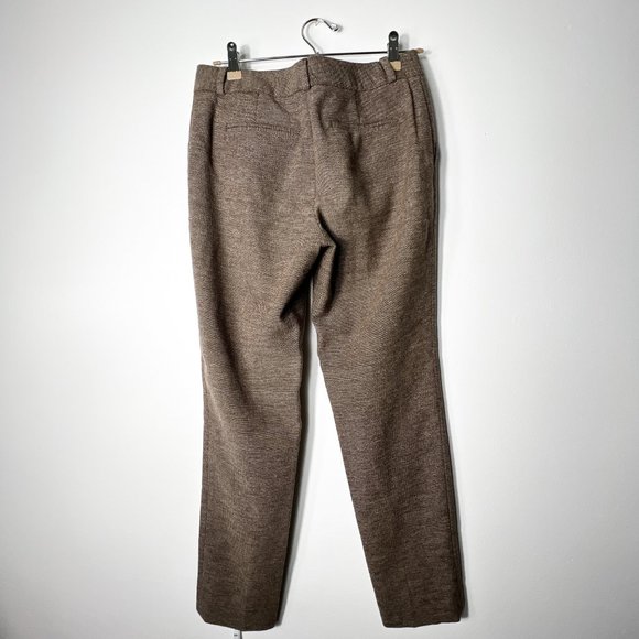 Banana Republic Tan Wool Stretchy Martin Fit Trouser Pants, 2 - Picture 5 of 9